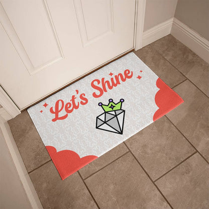 Let's Shine Welcome Mat