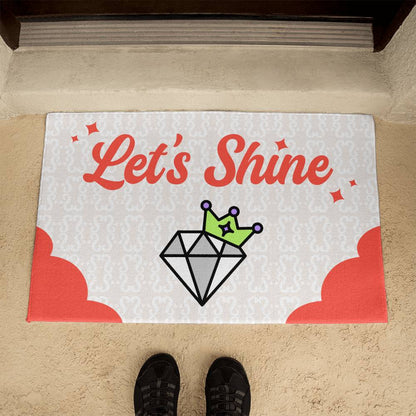 Let's Shine Welcome Mat