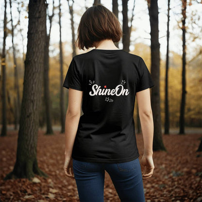 ShineOn Bella + Canvas 3001 Black Tee Shirt