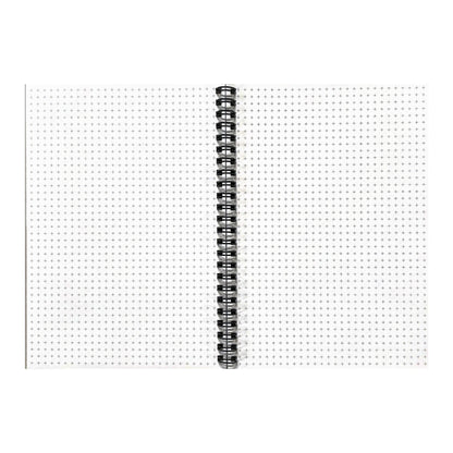 Black Digital Marketer's Toast Spiral Notebook