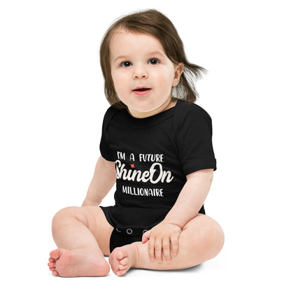 Future ShineOn Millionaire Baby onesie