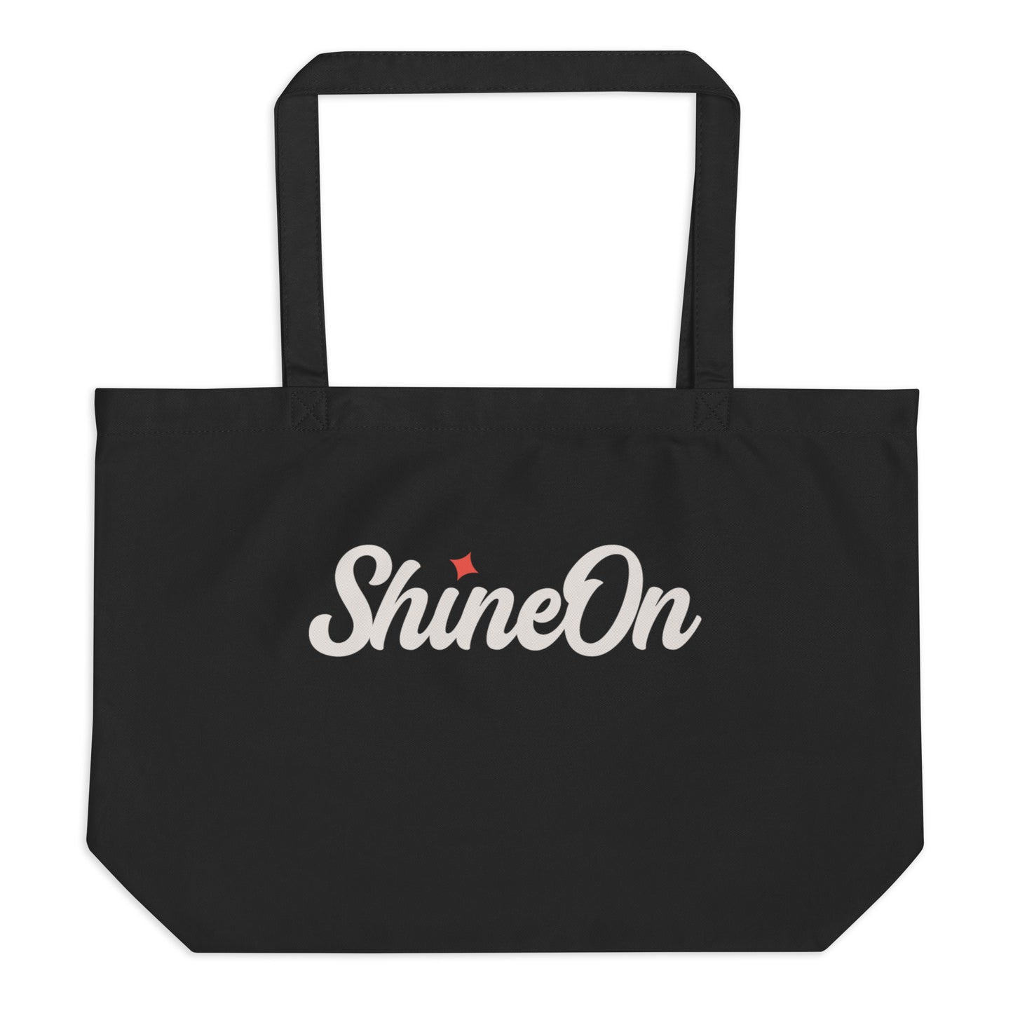 Large organic ShineOn tote bag