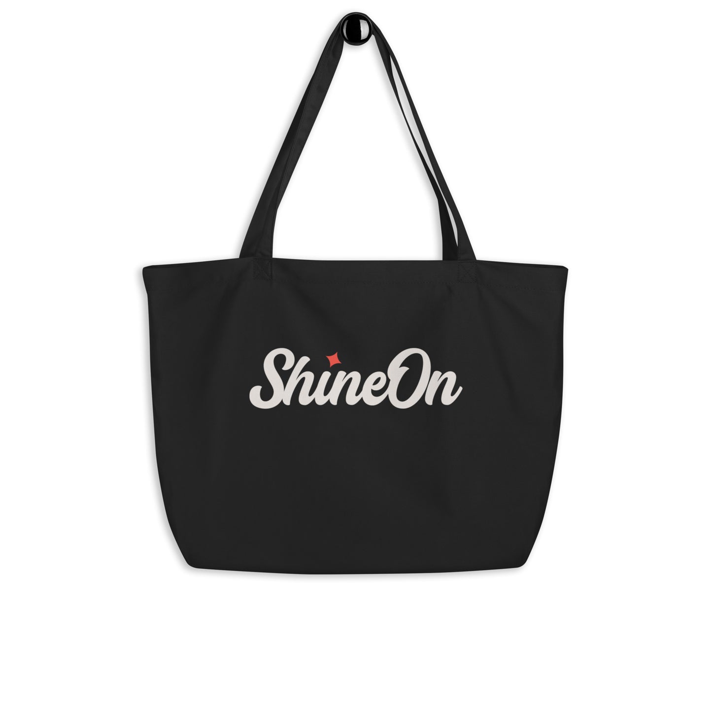 Large organic ShineOn tote bag