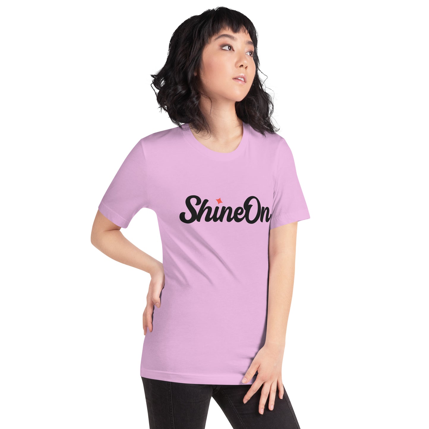 ShineOn Lilac Unisex t-shirt